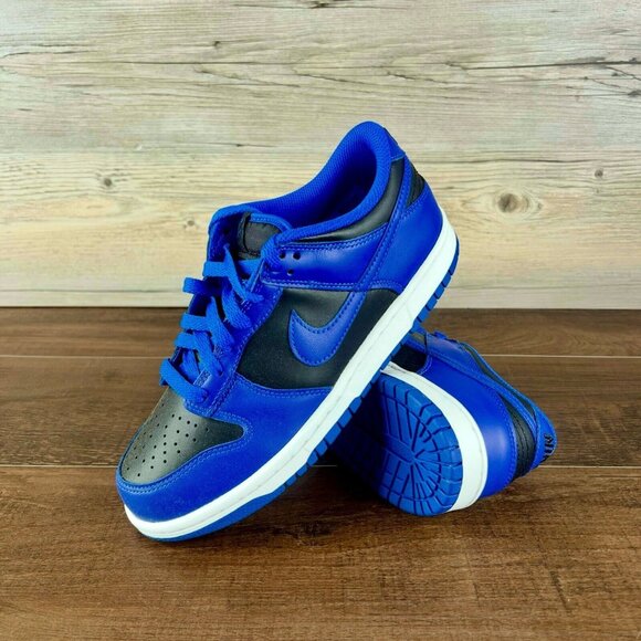 Nike Dunk Low Hyper Cobalt GS 6.5Y Black White CW1590 001